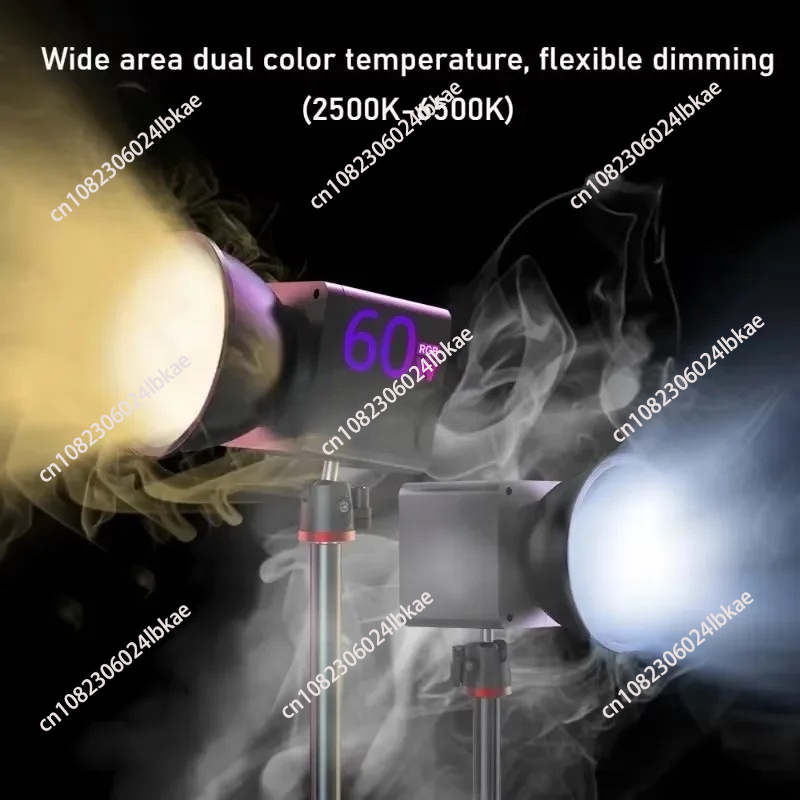 Outdoor Lighting For Photography - 60-ваттный портативный светодиодный осветитель для улицы,