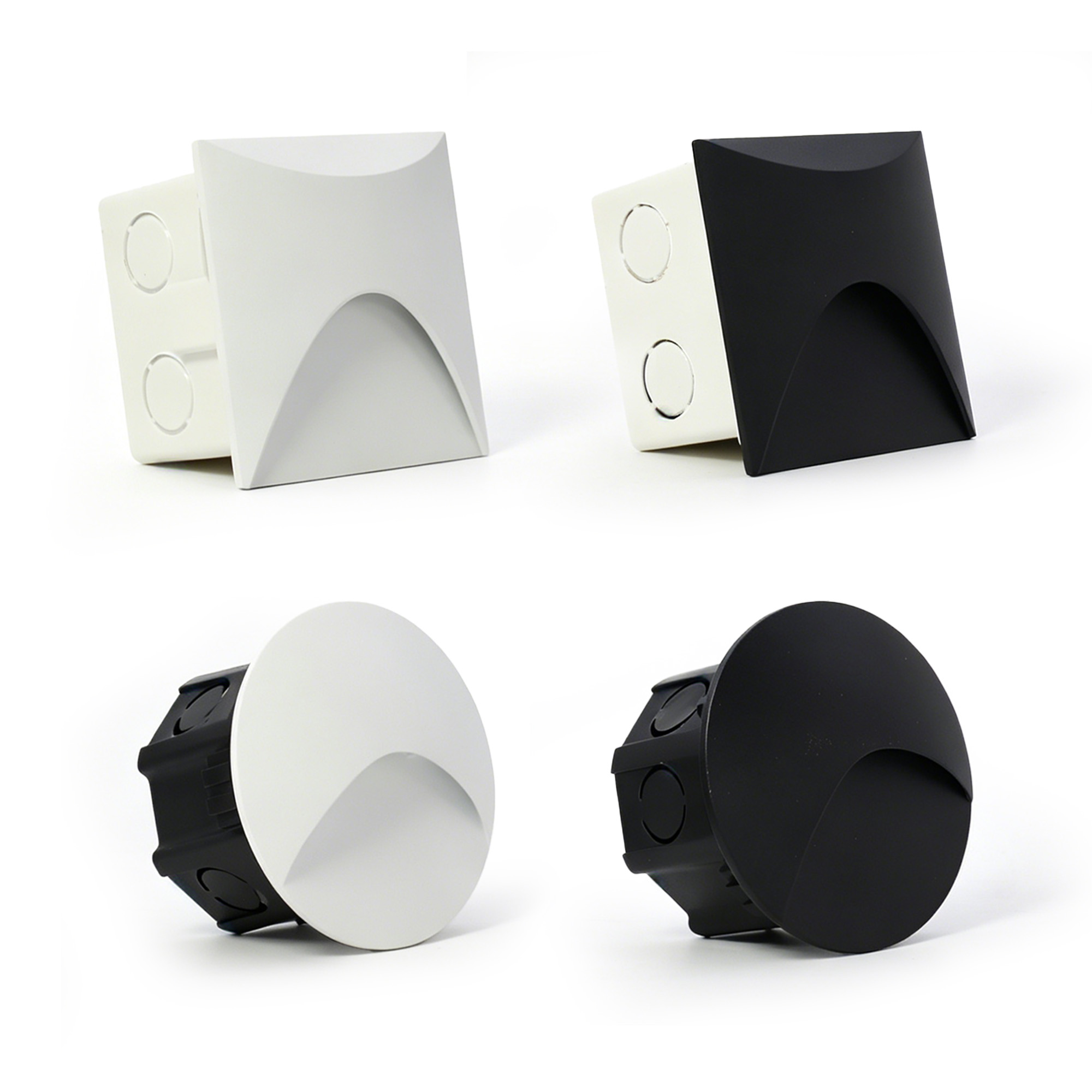 Outdoor Lighting With Outlet - Светодиодный светильник для лестницы, 3 Вт,