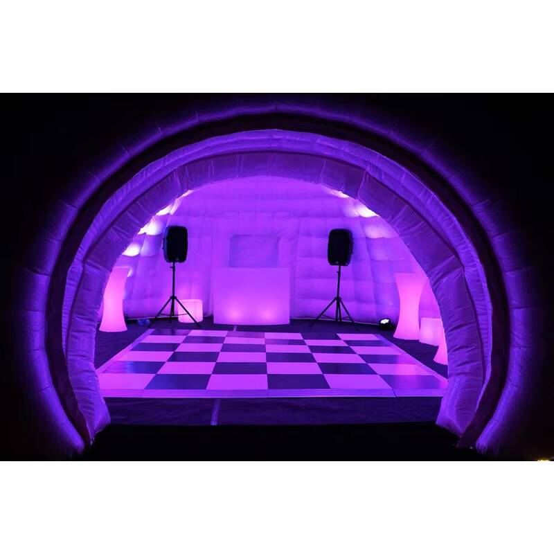 Outdoor Lighting Rental For Party - Прокат красивой гигантской надувной палатки-купола, надувной