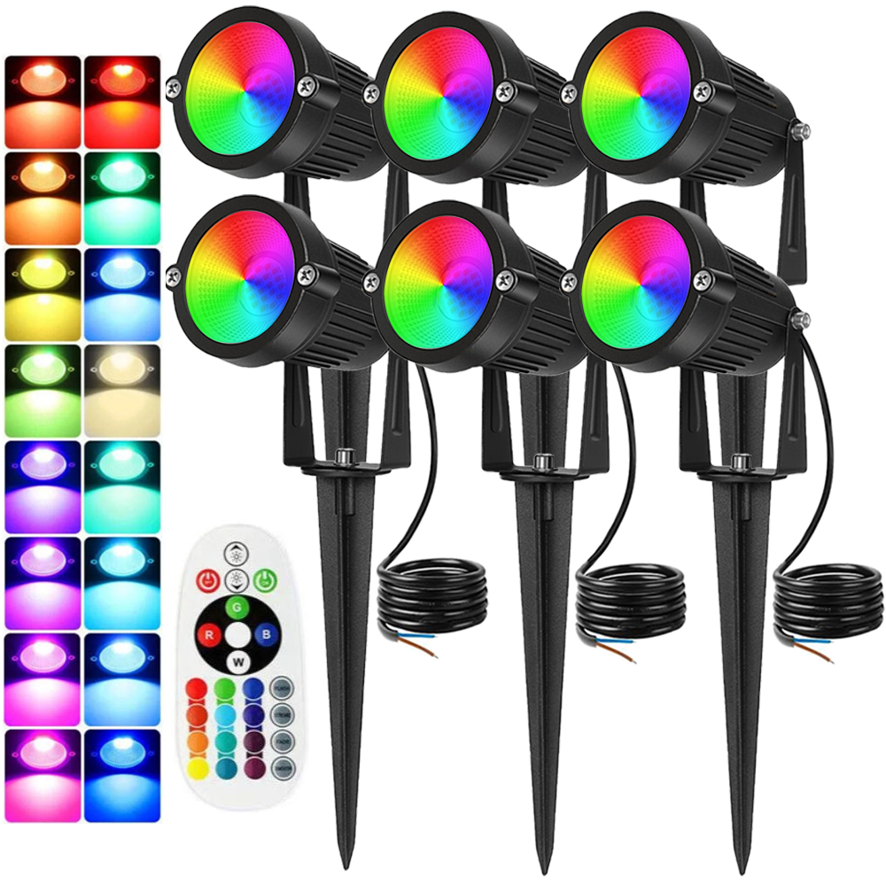 Outdoor Lighting Landscape - RGBW Ландшафтное освещение 10 Вт с