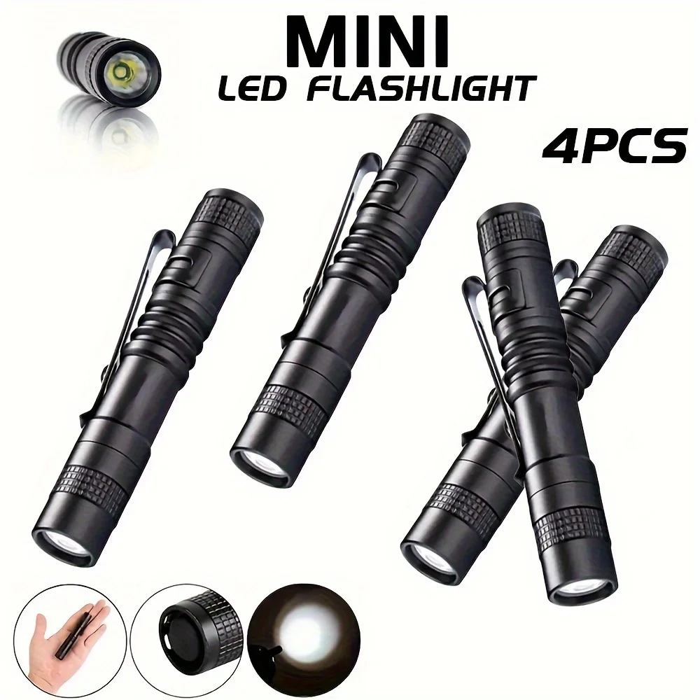 Lighting Fixture Outdoor - 1-4 шт. мини портативный светодиодный фонарик-ручка