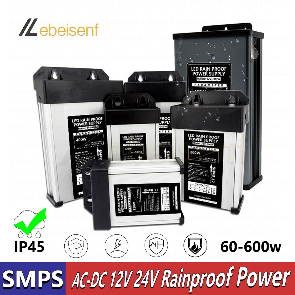 Outdoor Lighting Transformer Box - Уличный водонепроницаемый импульсный блок питания IP45