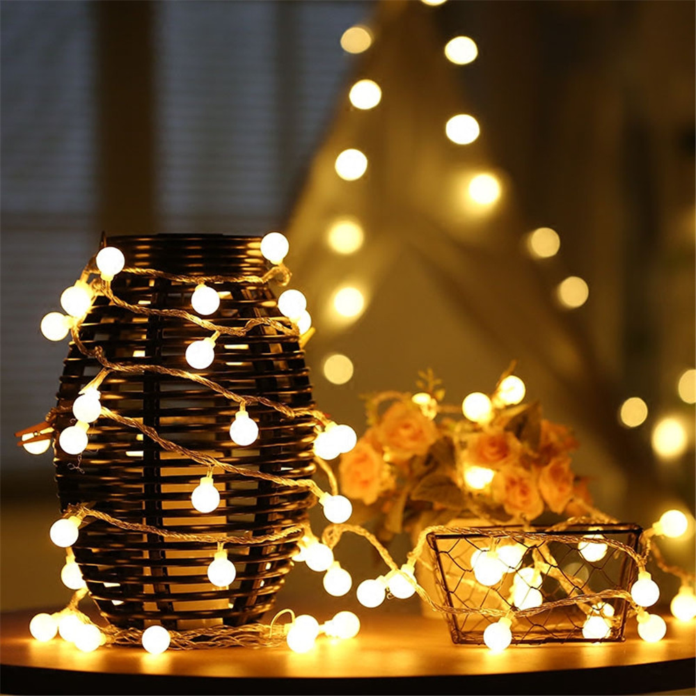 Светодиодные гирлянды 3-10 м н – обзор и цена Outdoor Lighting Solar