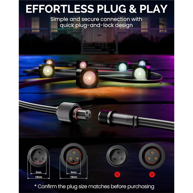 A03F-удлинительный кабель (16  – обзор и цена Outdoor Lighting Govee