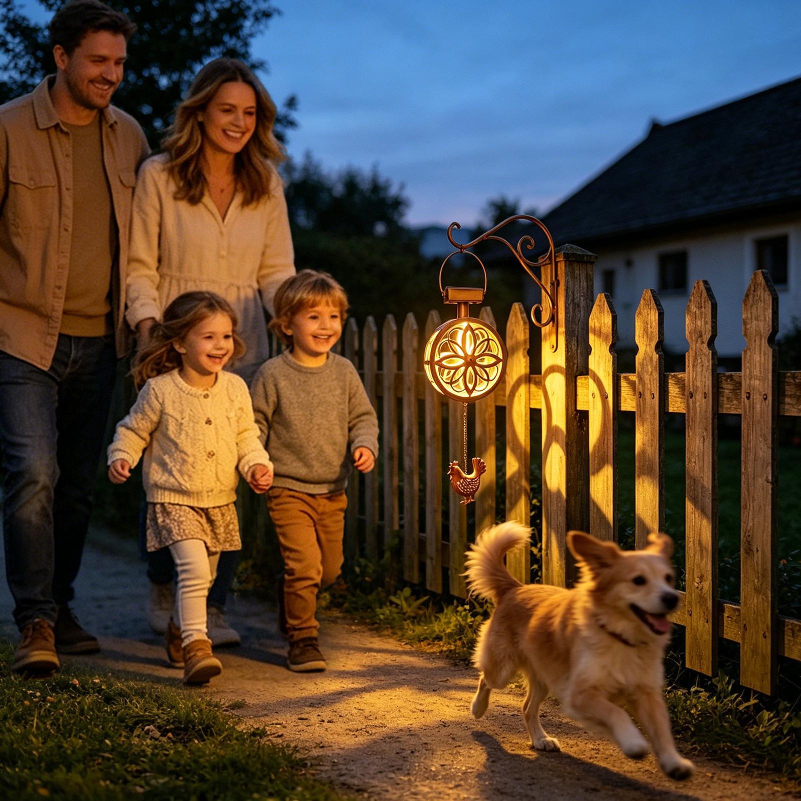 Солнечный уличный подвесной св – обзор и цена Outdoor Lighting Yard Decoration