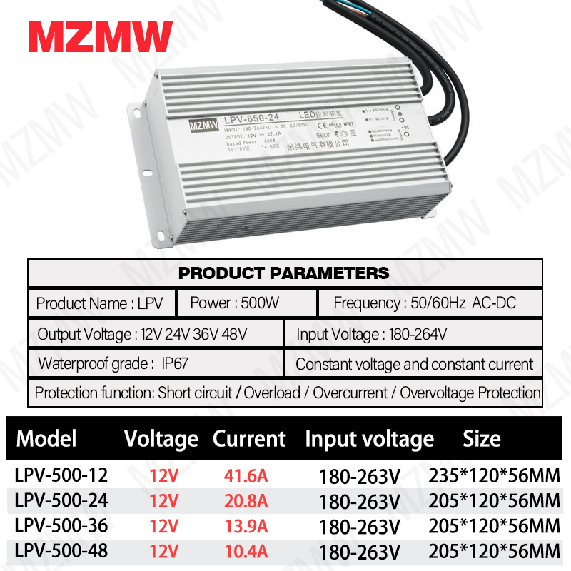 MZMW IP67 Водонепроницаемый им – обзор и цена Outdoor Lighting Transformer Box