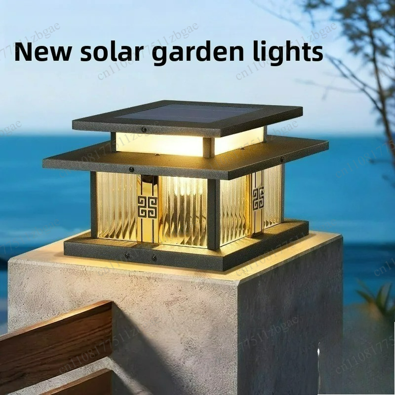 Солнечный фонарь для столбов,  – обзор и цена Post Cap Light