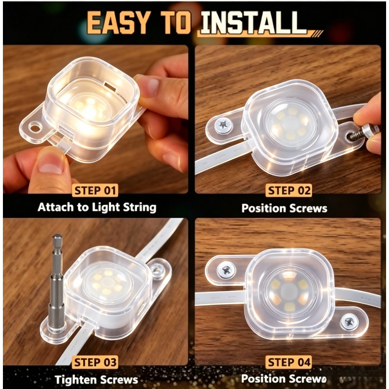 118 прозрачных зажимов для све – обзор и цена Outdoor Lighting Govee