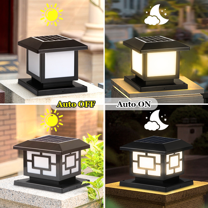 Светодиодные солнечные светиль – обзор и цена Post Cap Light