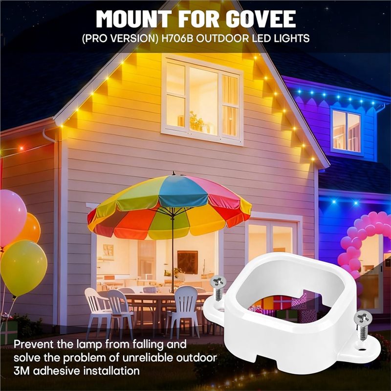 65 шт. монтажных кронштейнов д – обзор и цена Outdoor Lighting Govee