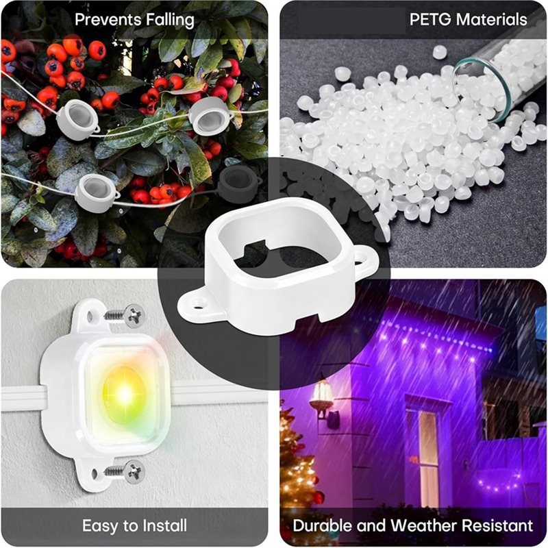 65 шт. монтажных кронштейнов д – обзор и цена Outdoor Lighting Govee
