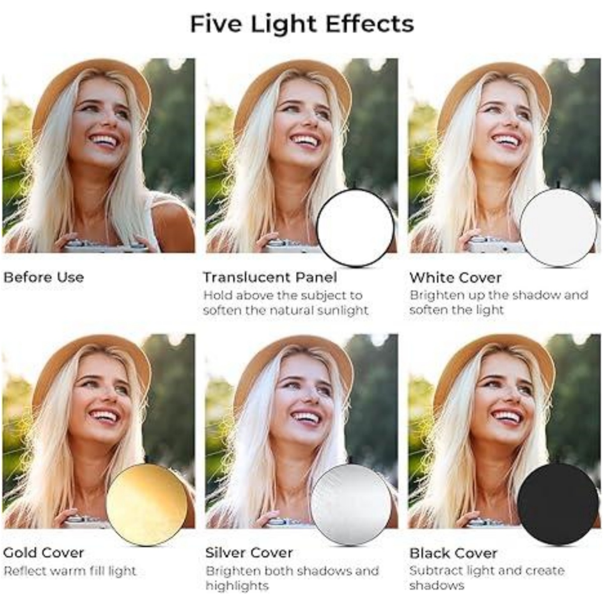 Портативный отражатель HUANYIN – обзор и цена Outdoor Lighting For Photography