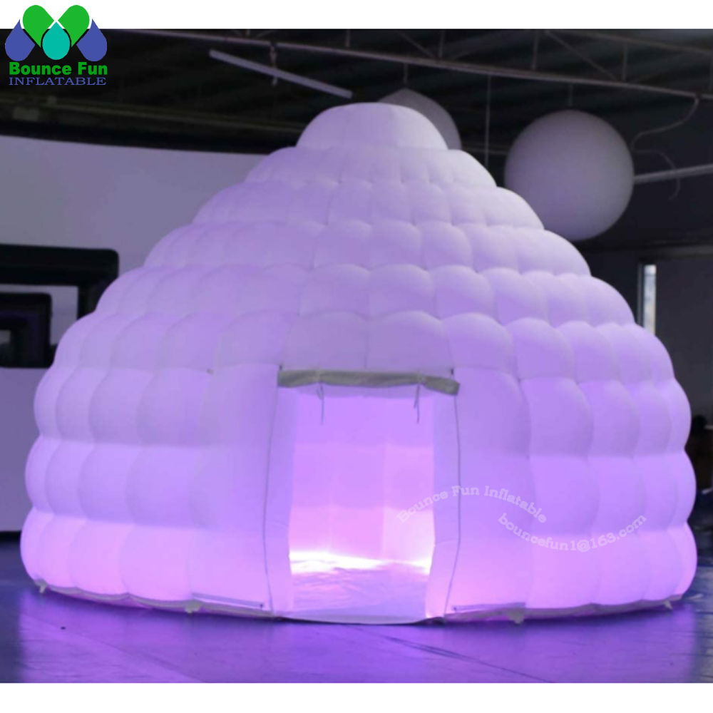 Белая надувная купольная палат – обзор и цена Outdoor Lighting Rental For Party