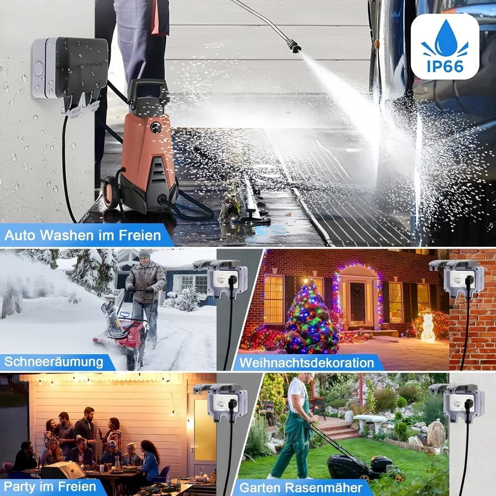 Наружная розетка в европейском – обзор и цена Outdoor Lighting Socket