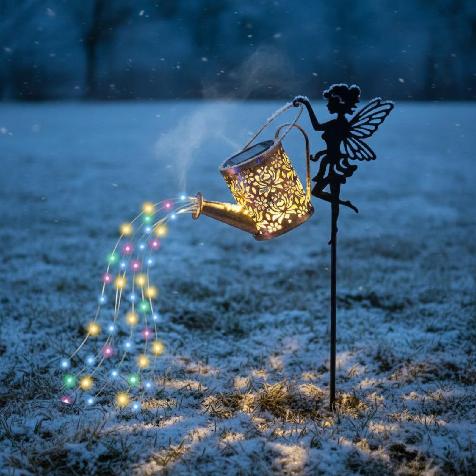 Солнечный светильник-лейка с п – обзор и цена Outdoor Lighting Yard Decoration