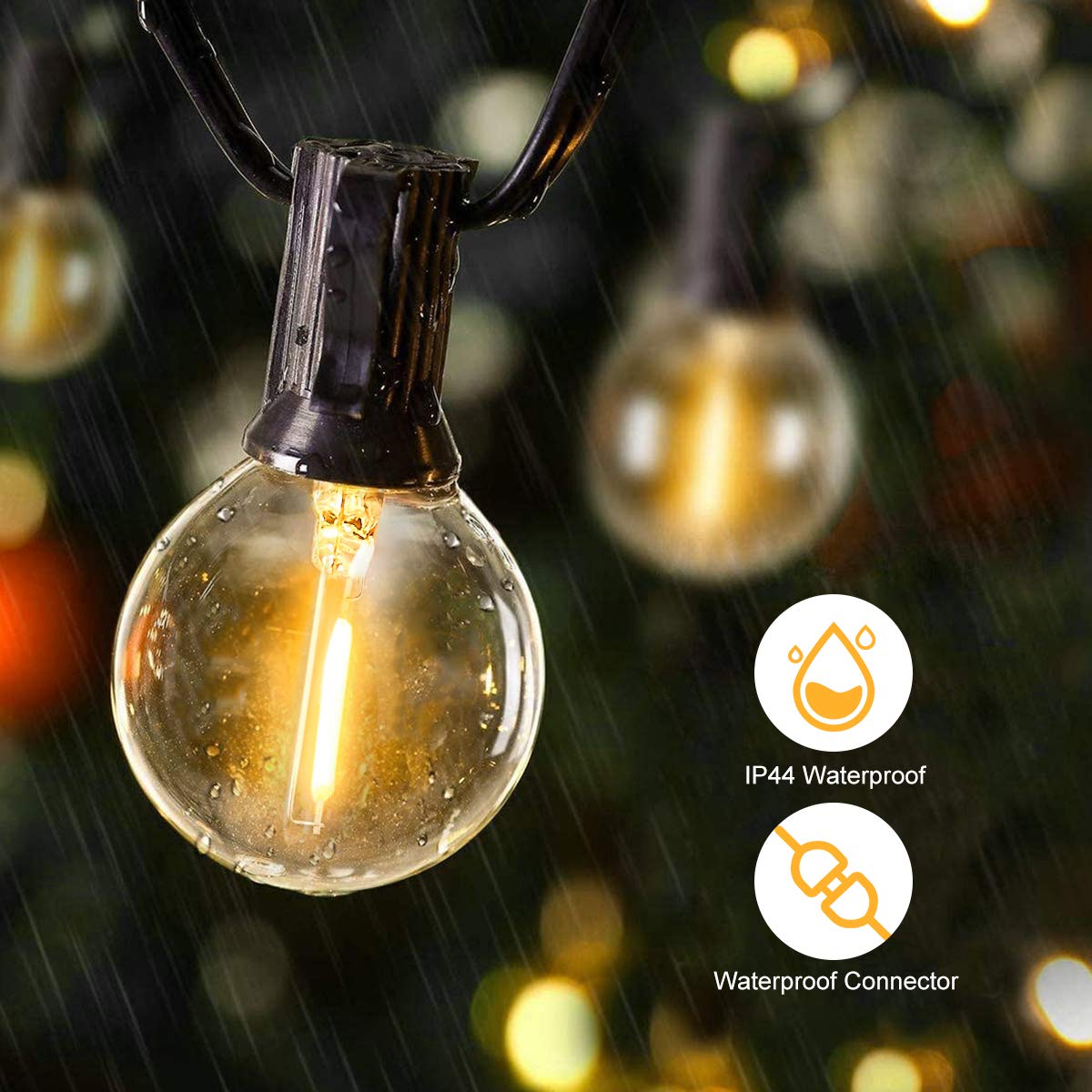 25 футов 50 футов G40 сказочны – обзор и цена Outdoor Lighting Socket