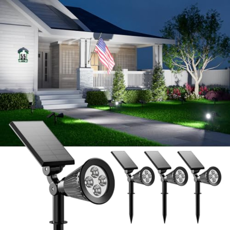 Солнечные прожекторы для улицы – обзор и цена Outdoor Lighting Landscape