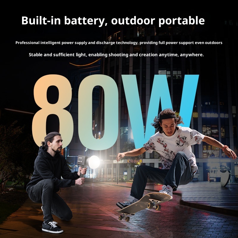 ZGRL80 80 Вт COB светодиодный  – обзор и цена Outdoor Lighting For Photography