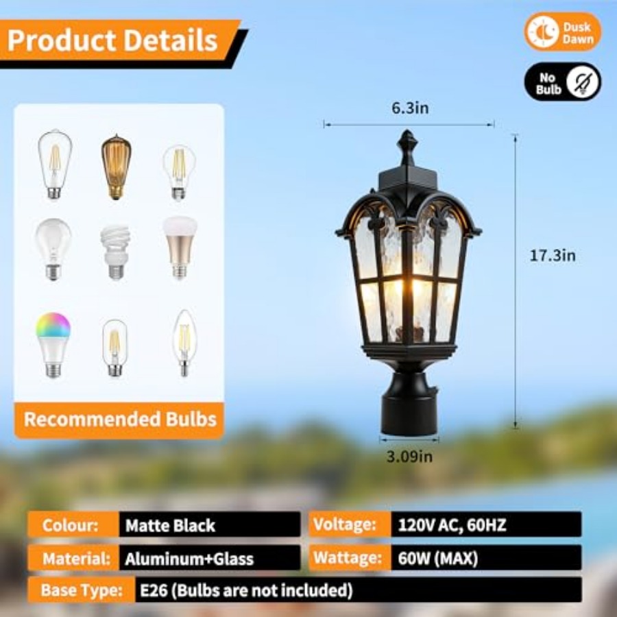 Уличные светильники на столбах – обзор и цена Lighting Fixture Outdoor