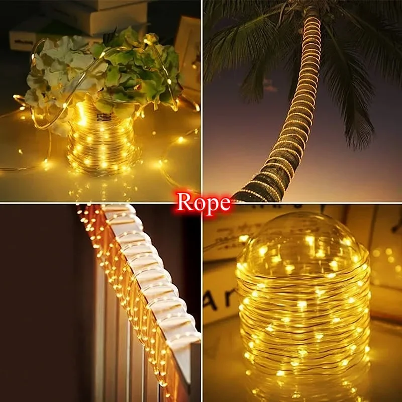 Светодиодная солнечная лента,  – обзор и цена Outdoor Lighting On Fence