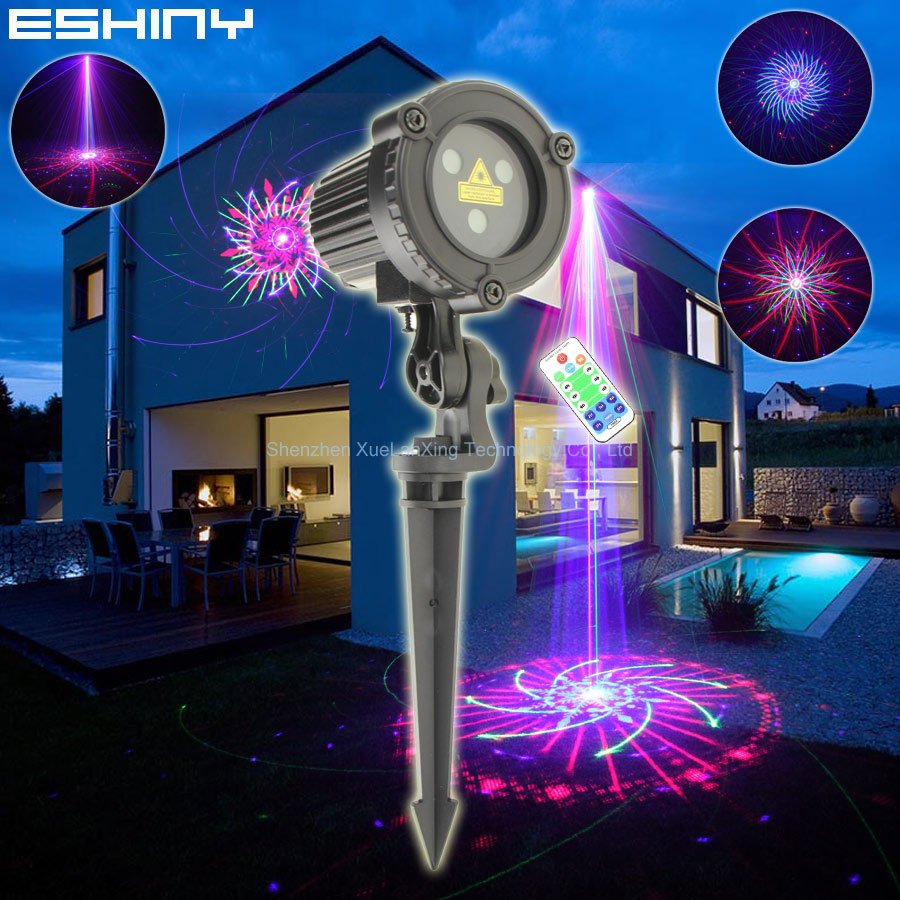 Лазерный ландшафт ESHINY RGB,  – обзор и цена Outdoor Lighting With Outlet