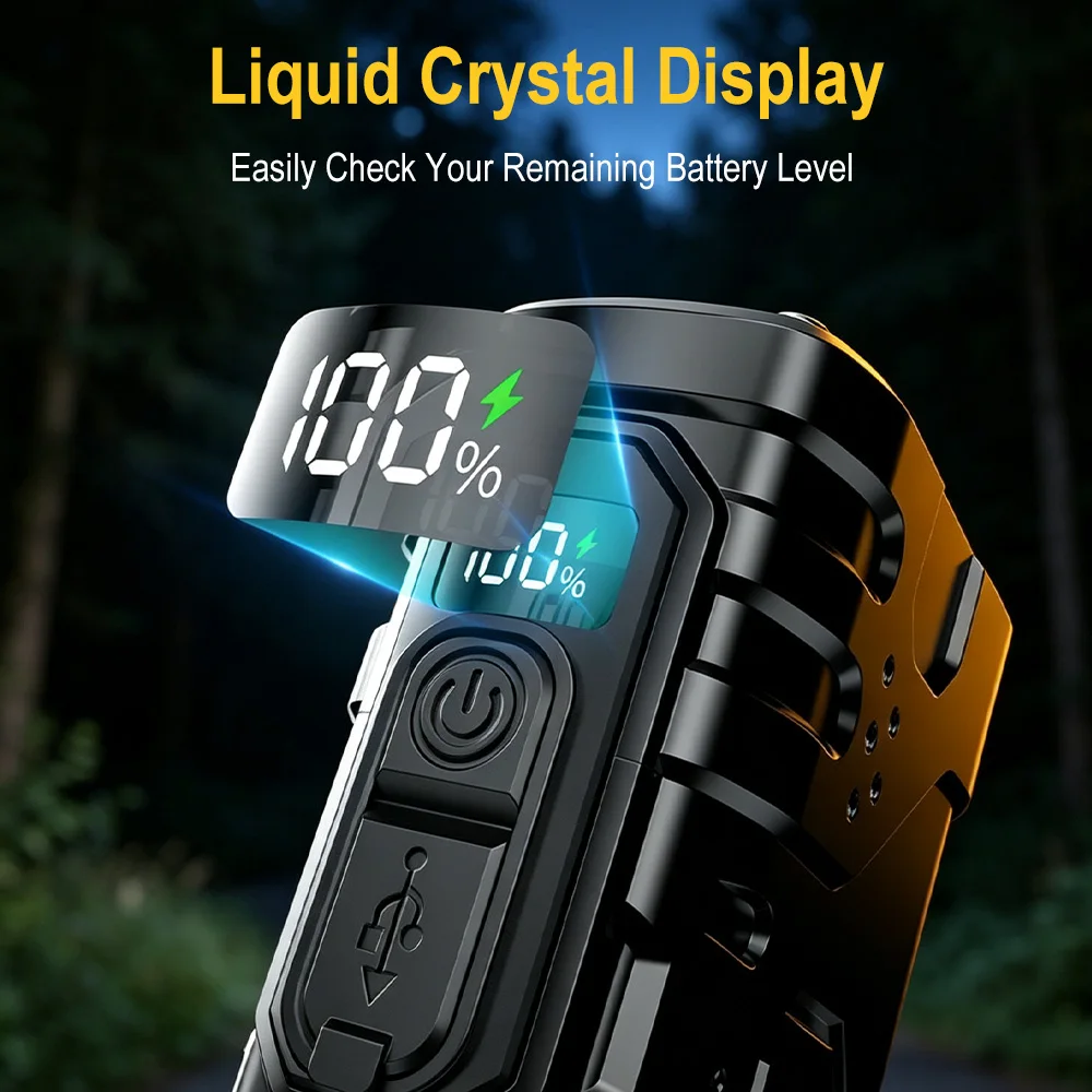 BORUIiT Ручной фонарь EDC с LE – обзор и цена Outdoor Lighting Construction