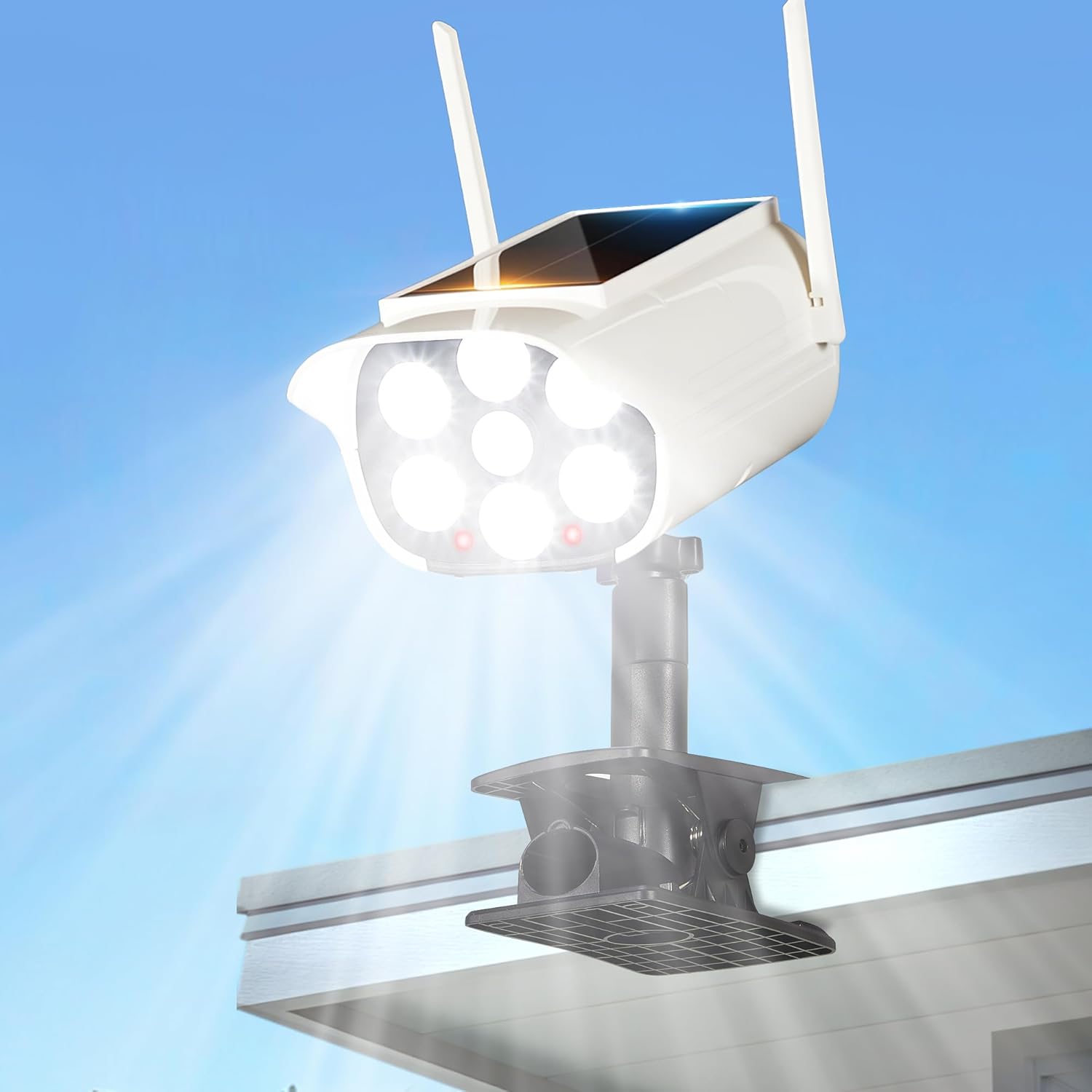 Солнечный уличный светильник L – обзор и цена Outdoor Lighting On Fence