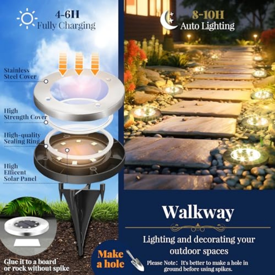 Солнечные садовые светильники, – обзор и цена Outdoor Lighting Solar